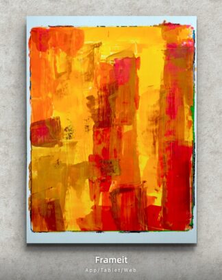 Print in Blocks of Yellow